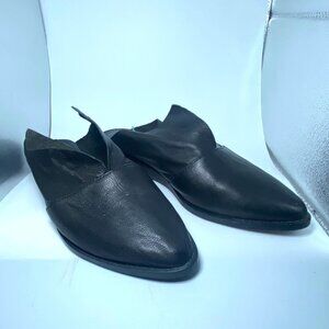 Black Leather‎ Kelsi Dagger  Womens Slip-On Loafers Size 6 Stylish & Comfortable